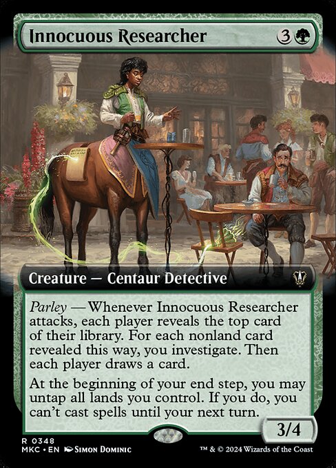 Innocuous Researcher - Murders at Karlov Manor Commander Rare Card
