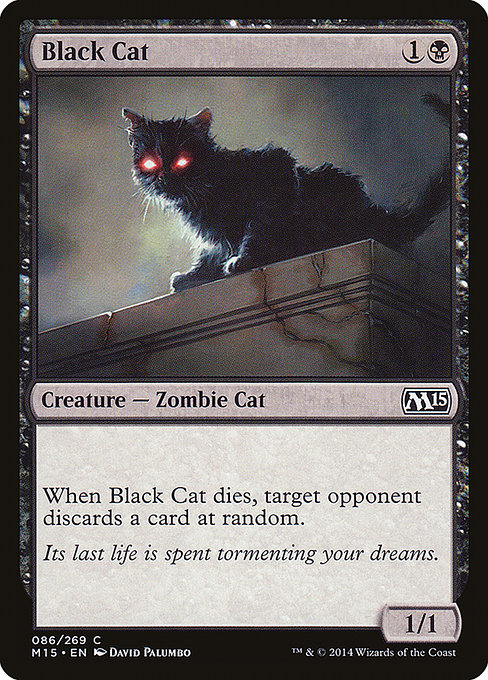 Black Cat - Magic 2015 Common Card