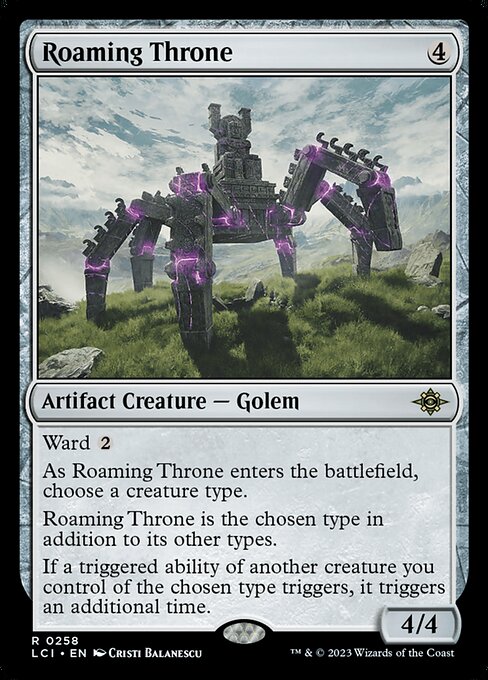 Roaming Throne - The Lost Caverns of Ixalan Rare Card