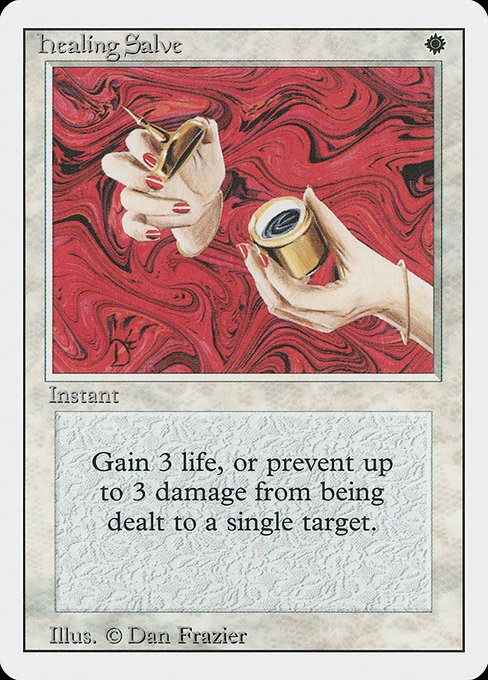 Healing Salve - Revised Edition Common Card