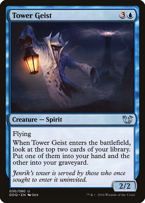 Tower Geist - Duel Decks: Blessed vs. Cursed Uncommon Card