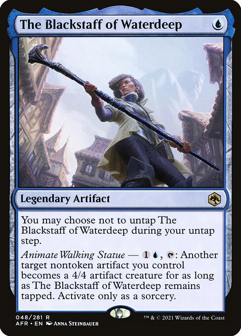 The Blackstaff of Waterdeep - Adventures in the Forgotten Realms Rare Card