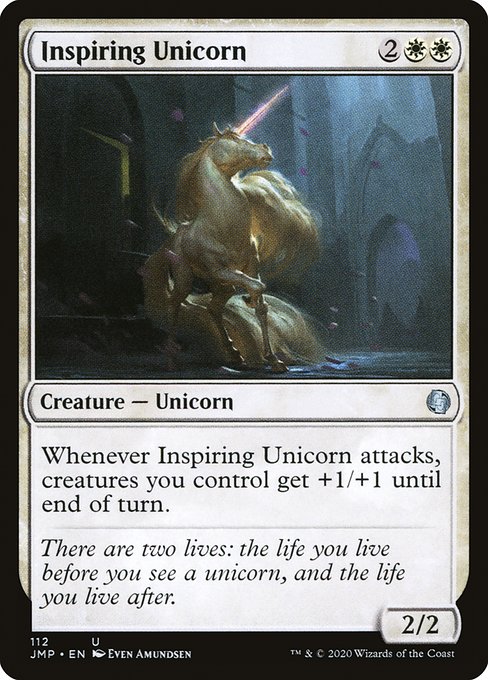 Inspiring Unicorn - Jumpstart Uncommon Card