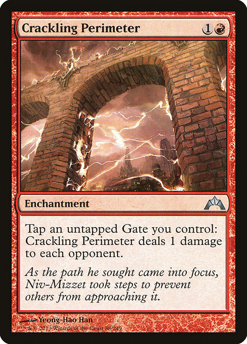 Crackling Perimeter - Gatecrash Uncommon Card