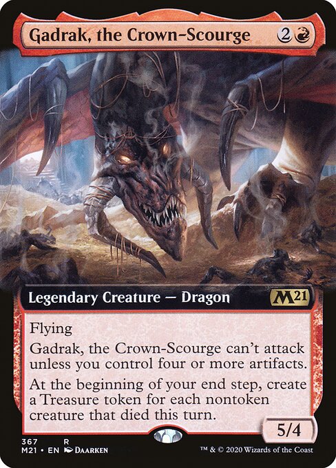 Gadrak, the Crown-Scourge - Core Set 2021 Rare Card