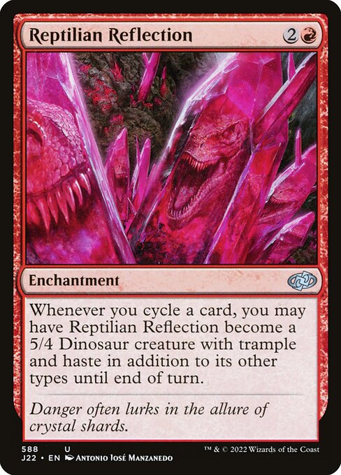Reptilian Reflection - Jumpstart 2022 Uncommon Card
