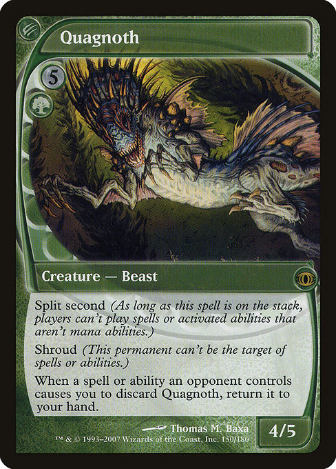 Quagnoth - Future Sight Rare Card