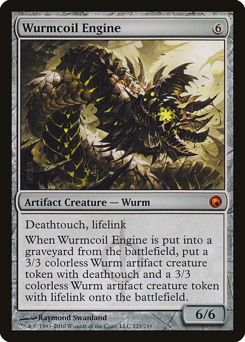 Wurmcoil Engine - Scars of Mirrodin Mythic Card