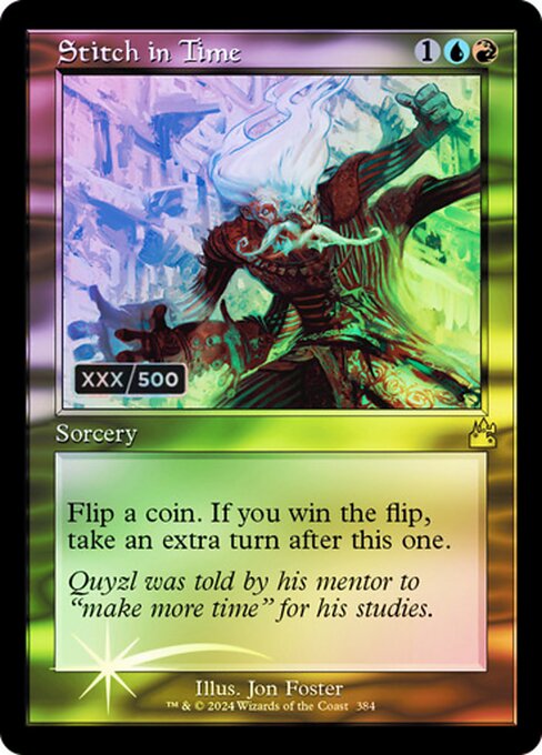 Stitch in Time - Ravnica Remastered Rare Card