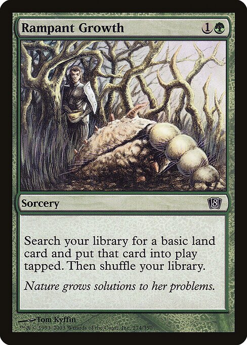 Rampant Growth - Eighth Edition Common Card