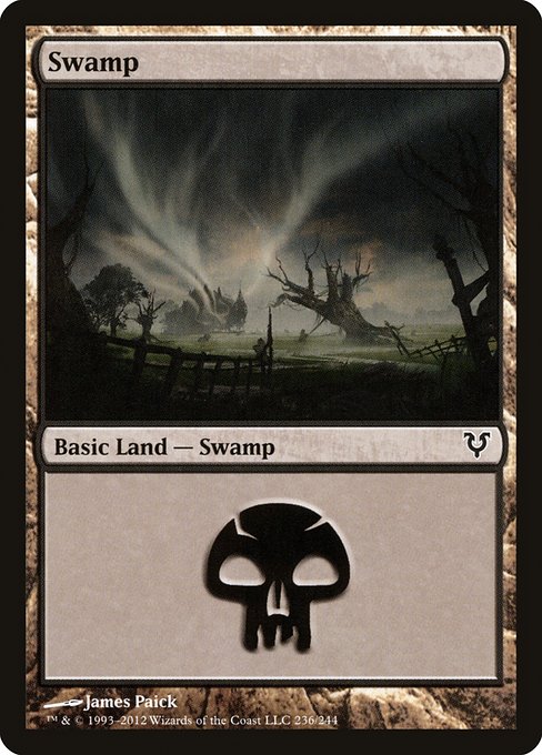 Swamp - Avacyn Restored Common Card