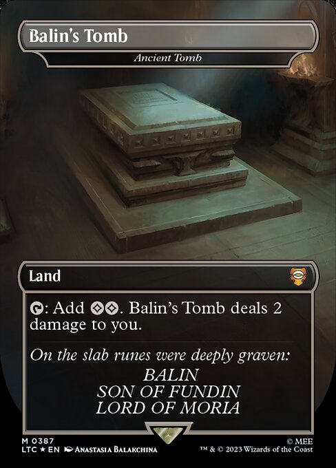 Ancient Tomb - Tales of Middle-earth Commander Mythic Card