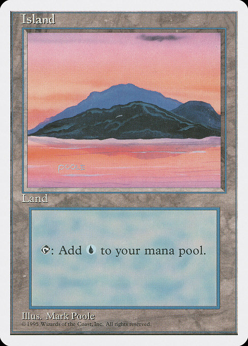 Island - Fourth Edition Common Card