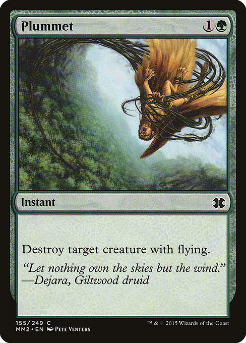Plummet - Modern Masters 2015 Common Card