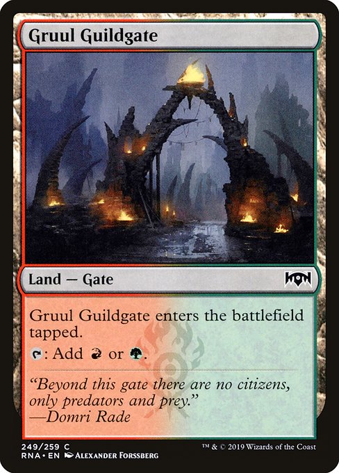 Gruul Guildgate - Ravnica Allegiance Common Card