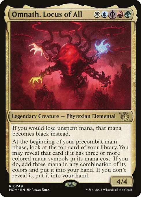 Omnath, Locus of All - March of the Machine Rare Card
