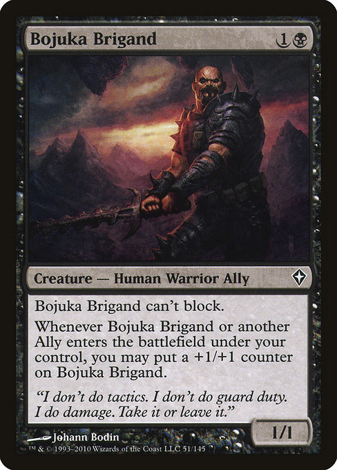 Bojuka Brigand - Worldwake Common Card