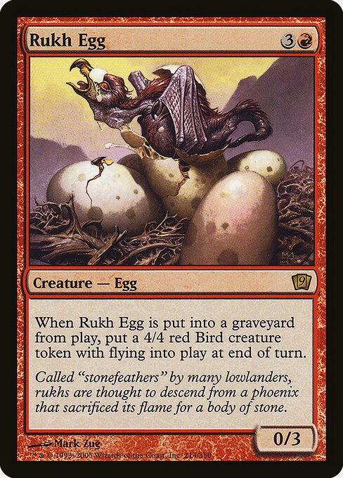 Rukh Egg - Ninth Edition Rare Card
