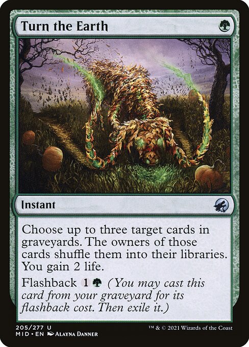 Turn the Earth - Innistrad: Midnight Hunt Uncommon Card