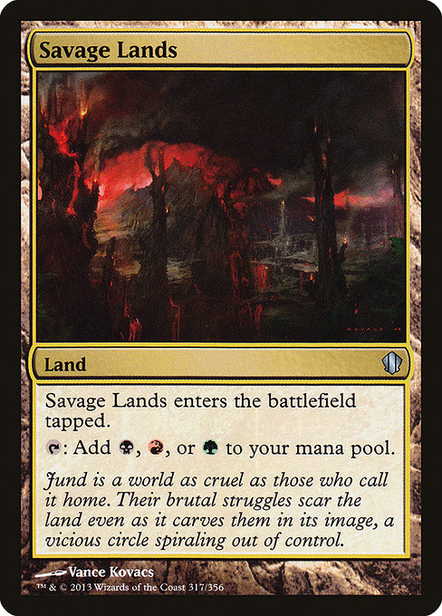 Savage Lands - Commander 2013 Uncommon Card
