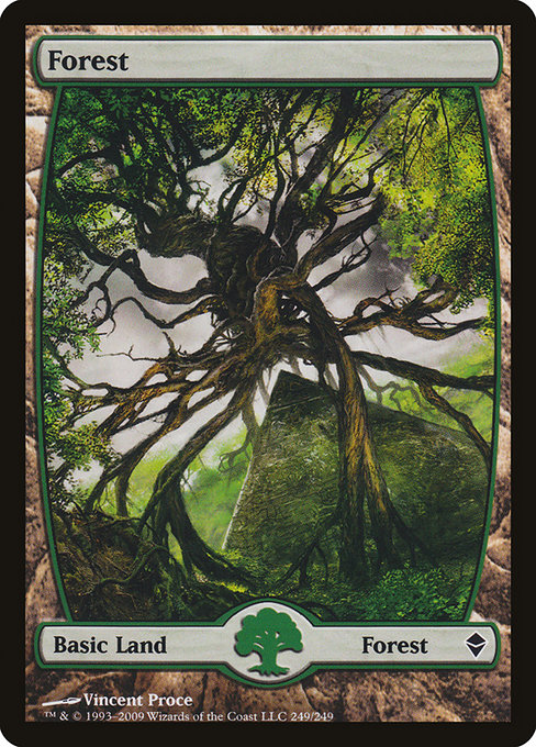 Forest - Zendikar Common Card