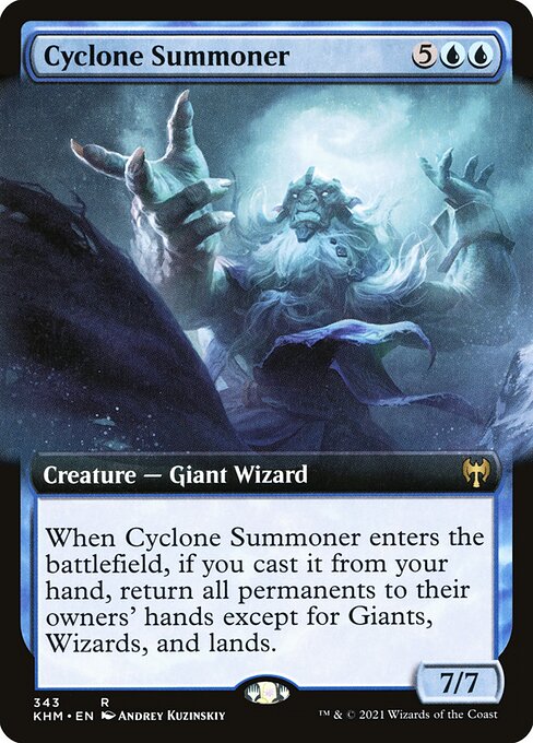 Cyclone Summoner - Kaldheim Rare Card