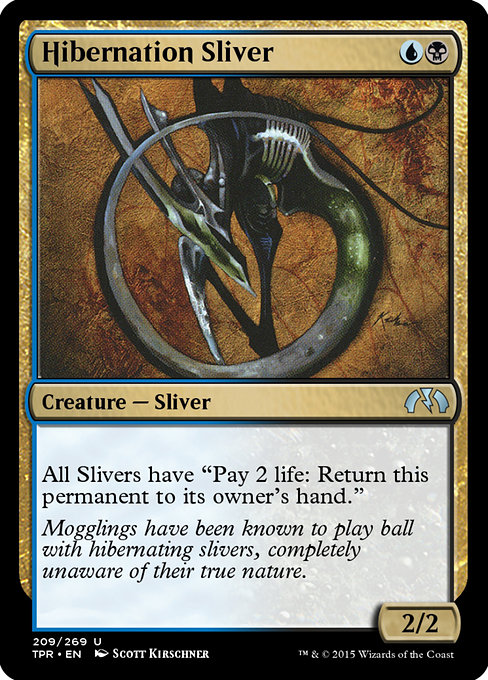 Hibernation Sliver - Tempest Remastered Uncommon Card