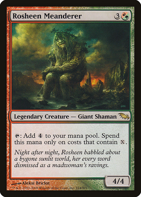 Rosheen Meanderer - Shadowmoor Rare Card