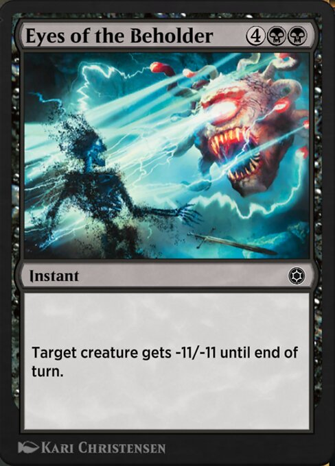 Eyes of the Beholder - Alchemy Horizons: Baldur's Gate Common Card