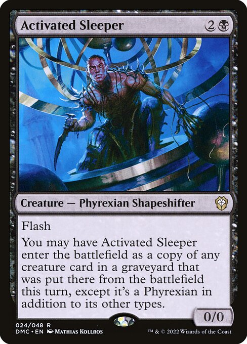 Activated Sleeper - Dominaria United Commander Rare Card