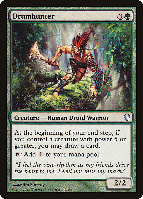 Drumhunter - Commander 2013 Uncommon Card
