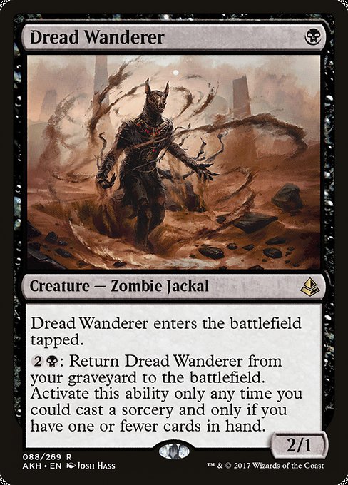 Dread Wanderer - Amonkhet Rare Card