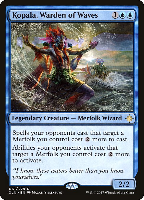 Kopala, Warden of Waves - Ixalan Rare Card