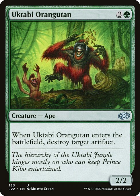Uktabi Orangutan - Jumpstart 2022 Uncommon Card