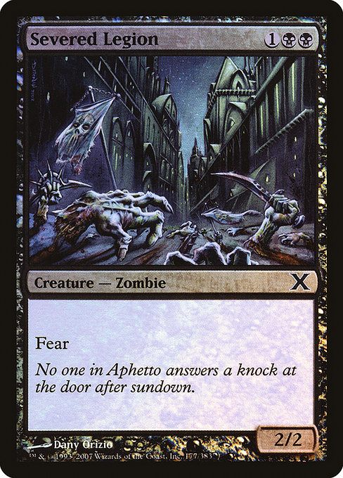 Severed Legion - Tenth Edition Common Card