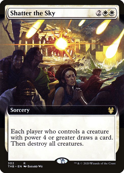 Shatter the Sky - Theros Beyond Death Rare Card