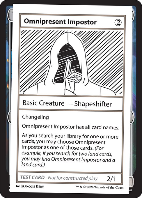 Omnipresent Impostor - Mystery Booster 2 Rare Card