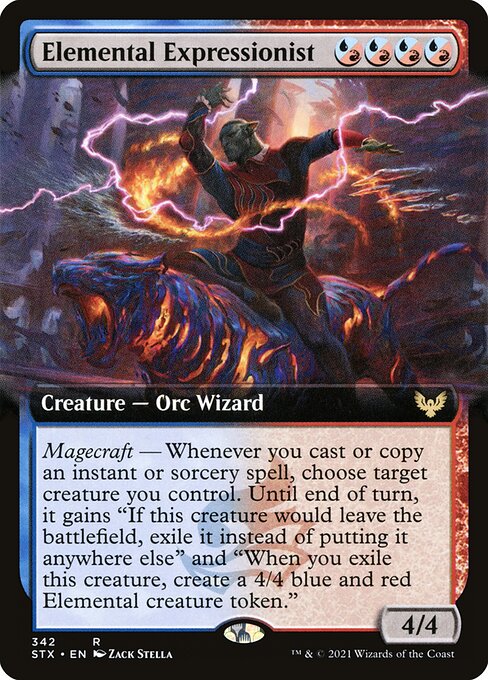 Elemental Expressionist - Strixhaven: School of Mages Rare Card