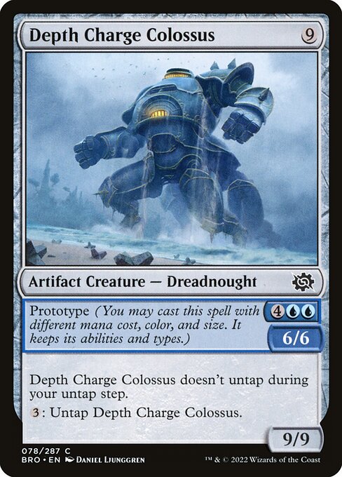 Depth Charge Colossus - The Brothers' War Common Card