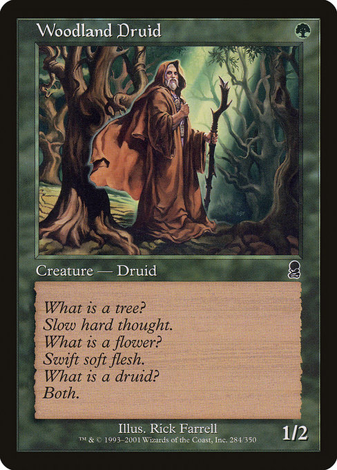 Woodland Druid - Odyssey Common Card
