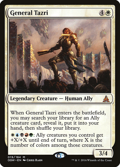 General Tazri - Oath of the Gatewatch Mythic Card