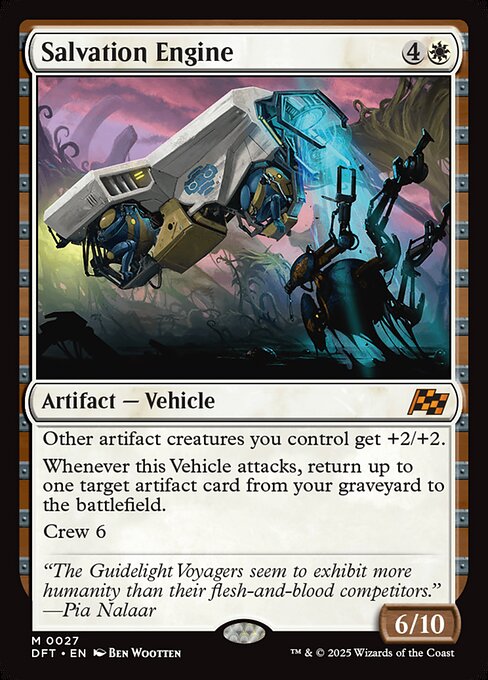 Salvation Engine - Aetherdrift Mythic Card