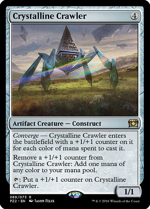 Crystalline Crawler - Treasure Chest Rare Card