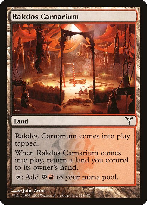 Rakdos Carnarium - Dissension Common Card