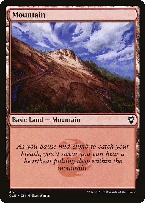 Mountain - Commander Legends: Battle for Baldur's Gate Common Card