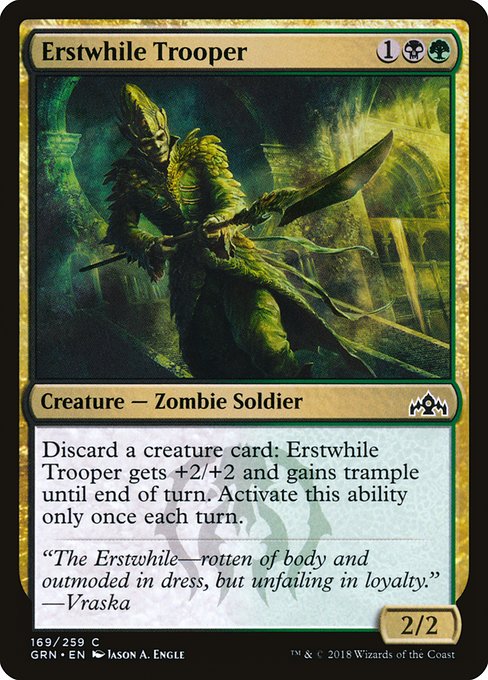Erstwhile Trooper - Guilds of Ravnica Common Card