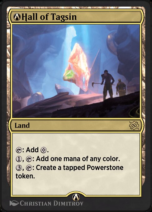 A-Hall of Tagsin - The Brothers' War Rare Card