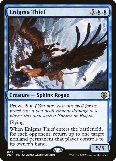 Enigma Thief - Zendikar Rising Commander Rare Card
