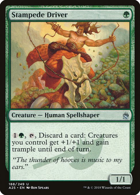 Stampede Driver - Masters 25 Uncommon Card