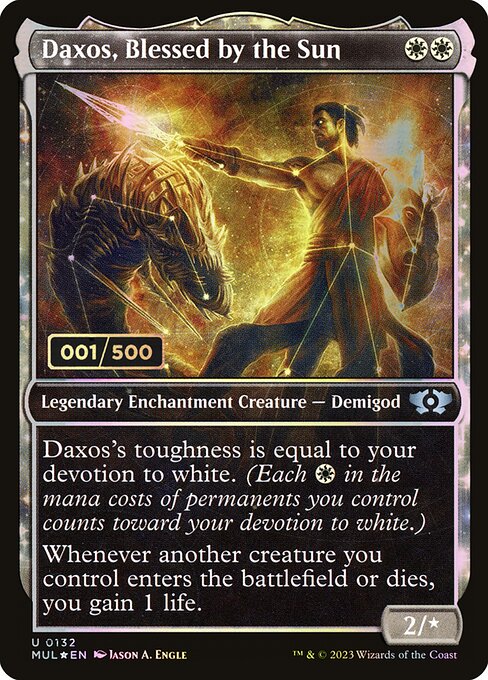 Daxos, Blessed by the Sun - Multiverse Legends Uncommon Card